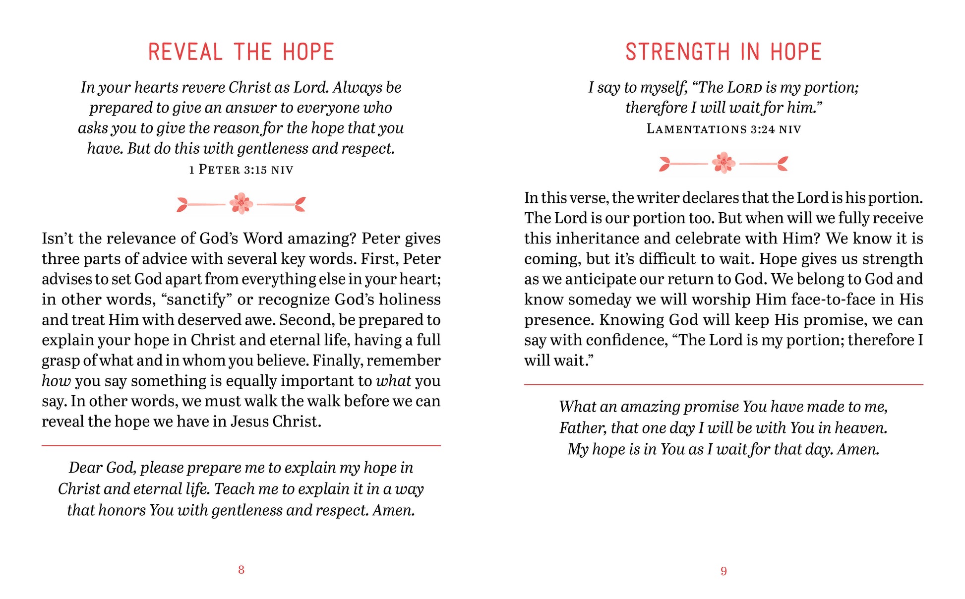 3-Minute Devotions for Women Large Print - The Christian Gift Company