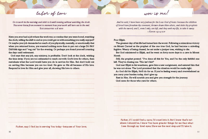 3-Minute Devotions for Women Journal - The Christian Gift Company