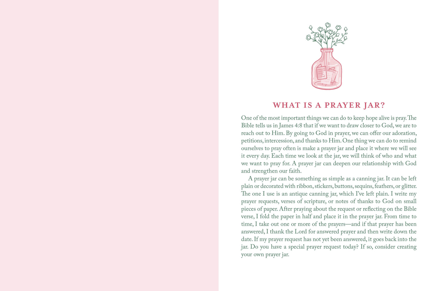 The 3-Minute Prayer Jar Devotional