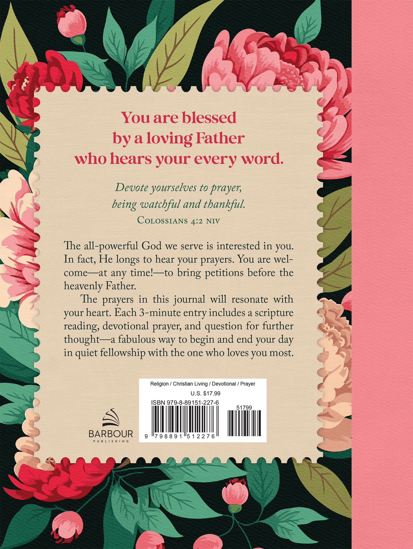 3-Minute Prayers for Women: A Journal - The Christian Gift Company