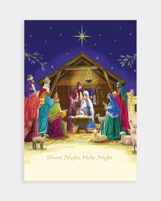 Silent Night Advent Calendar - The Christian Gift Company