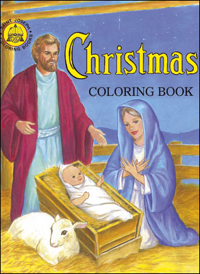 Christmas Colouring Book - Paperback - The Christian Gift Company
