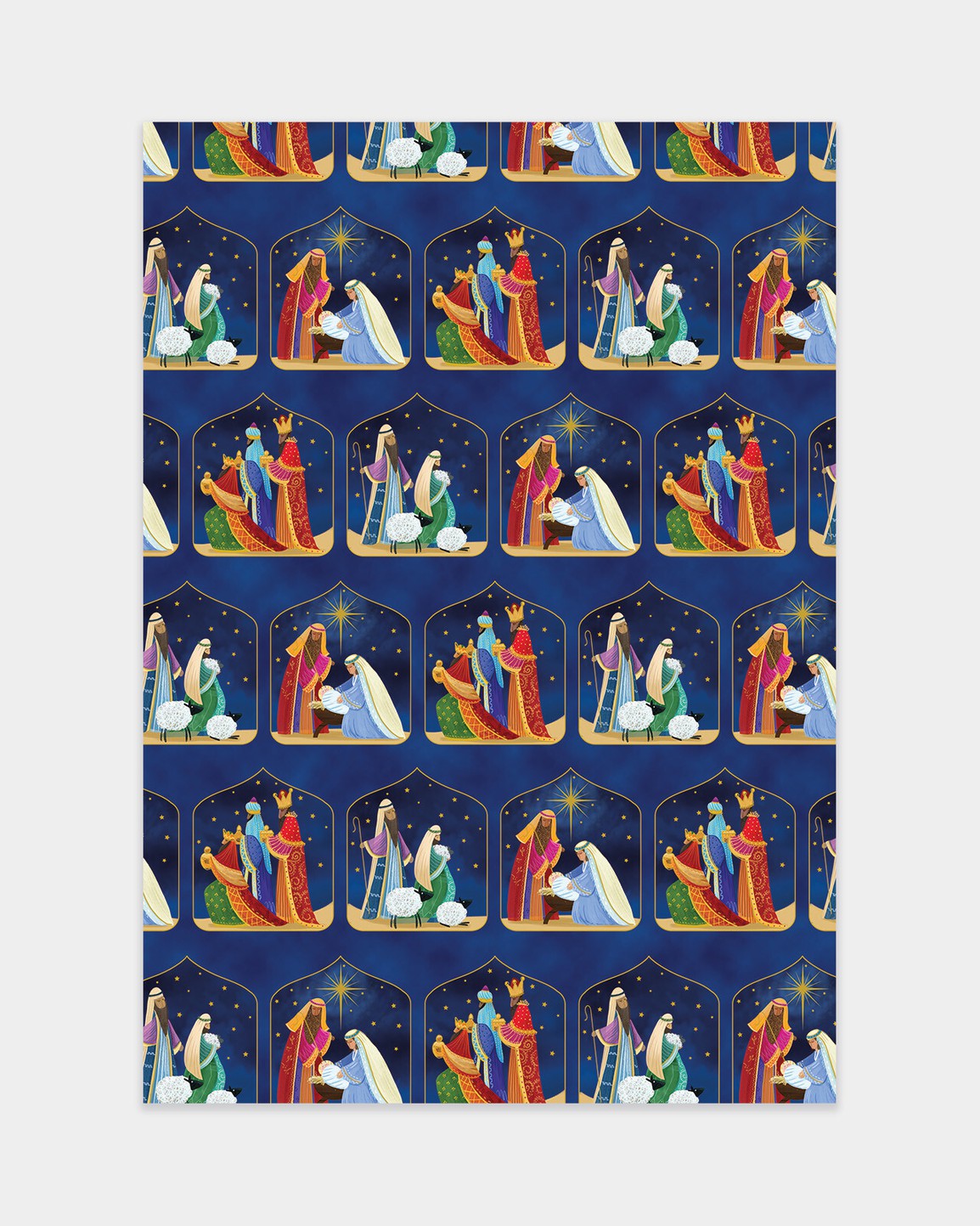 New Born King Gift Wrap - The Christian Gift Company
