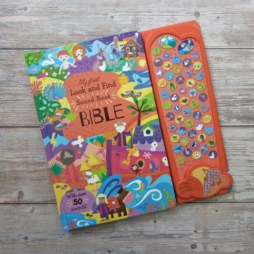 My First Look & Find Sound Book Bible - The Christian Gift Company