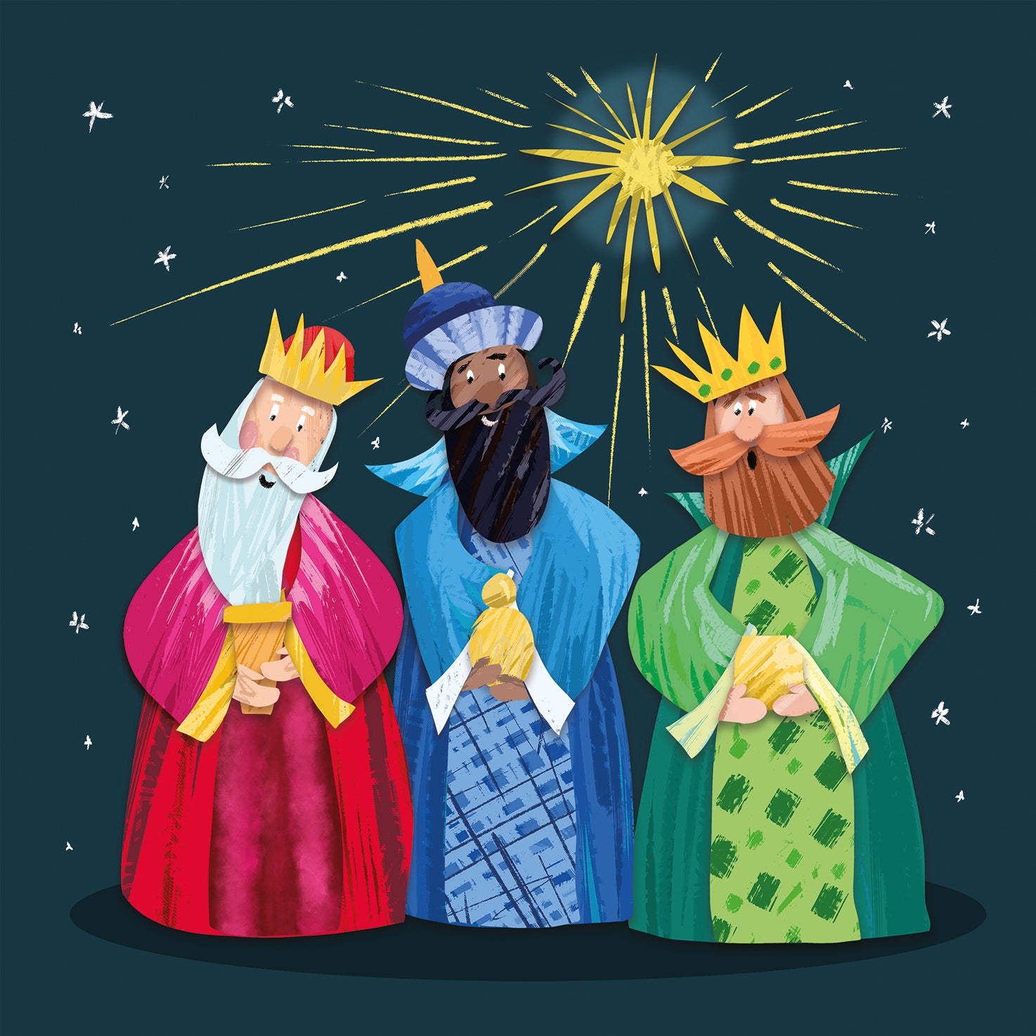 Bearing Gifts Christmas Cards (Pack of 10) - The Christian Gift Company