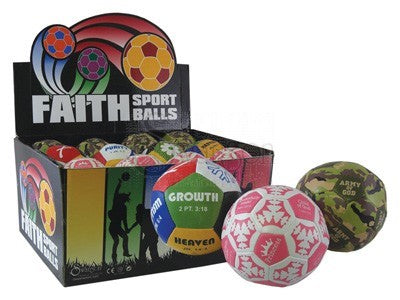 Box of 24 Faith Sport Balls soft
