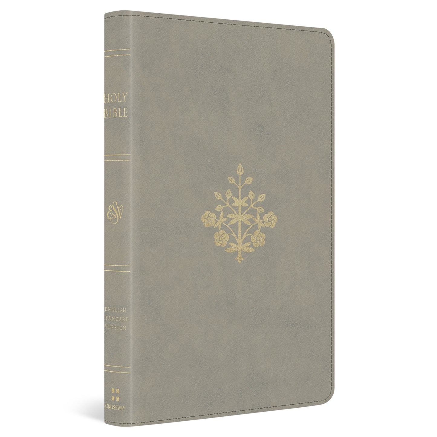 ESV Thinline Bible, Red Letter (TruTone, Stone, Branch Design) - The Christian Gift Company