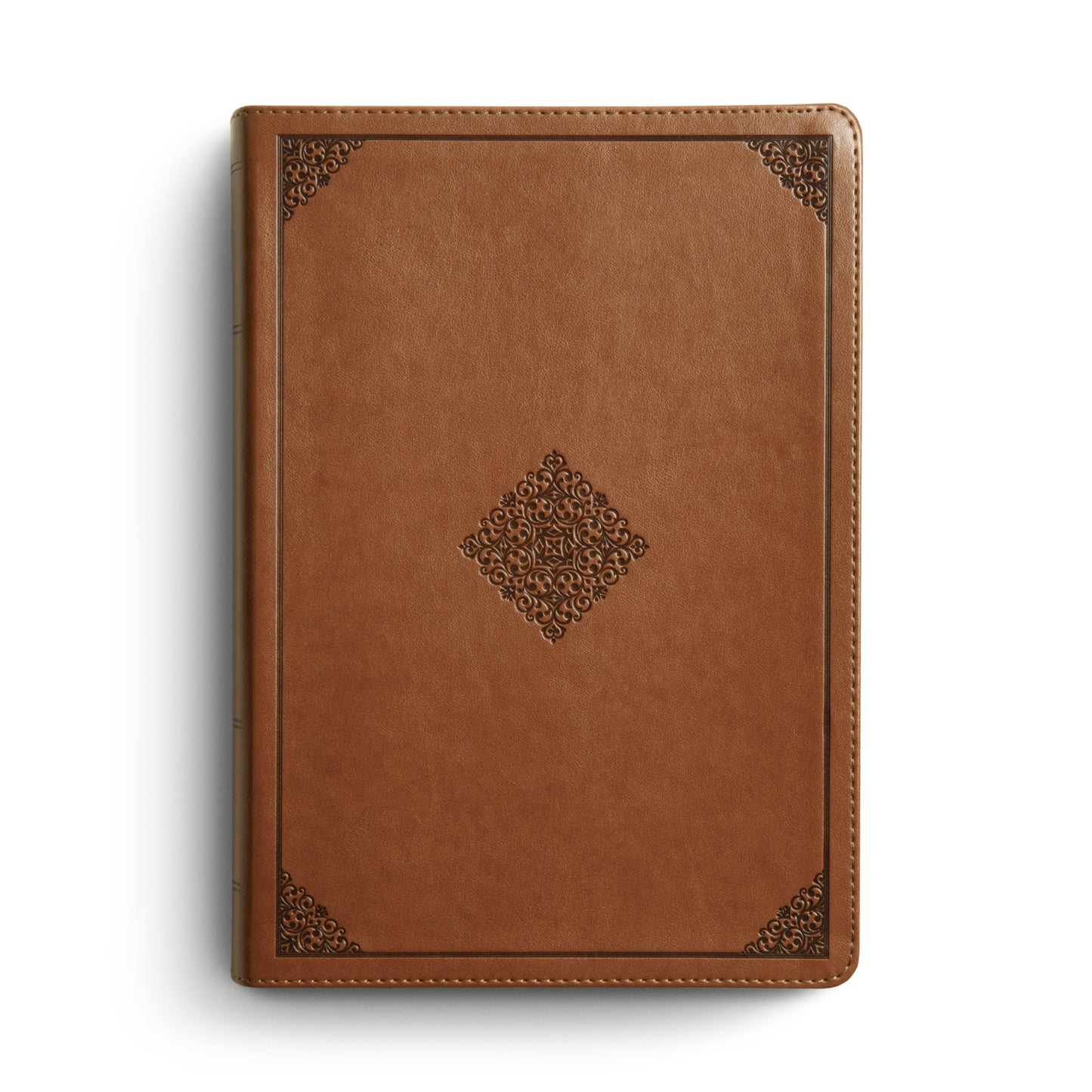 ESV Study Bible (TruTone, English Saddle, Ornament Design) - The Christian Gift Company
