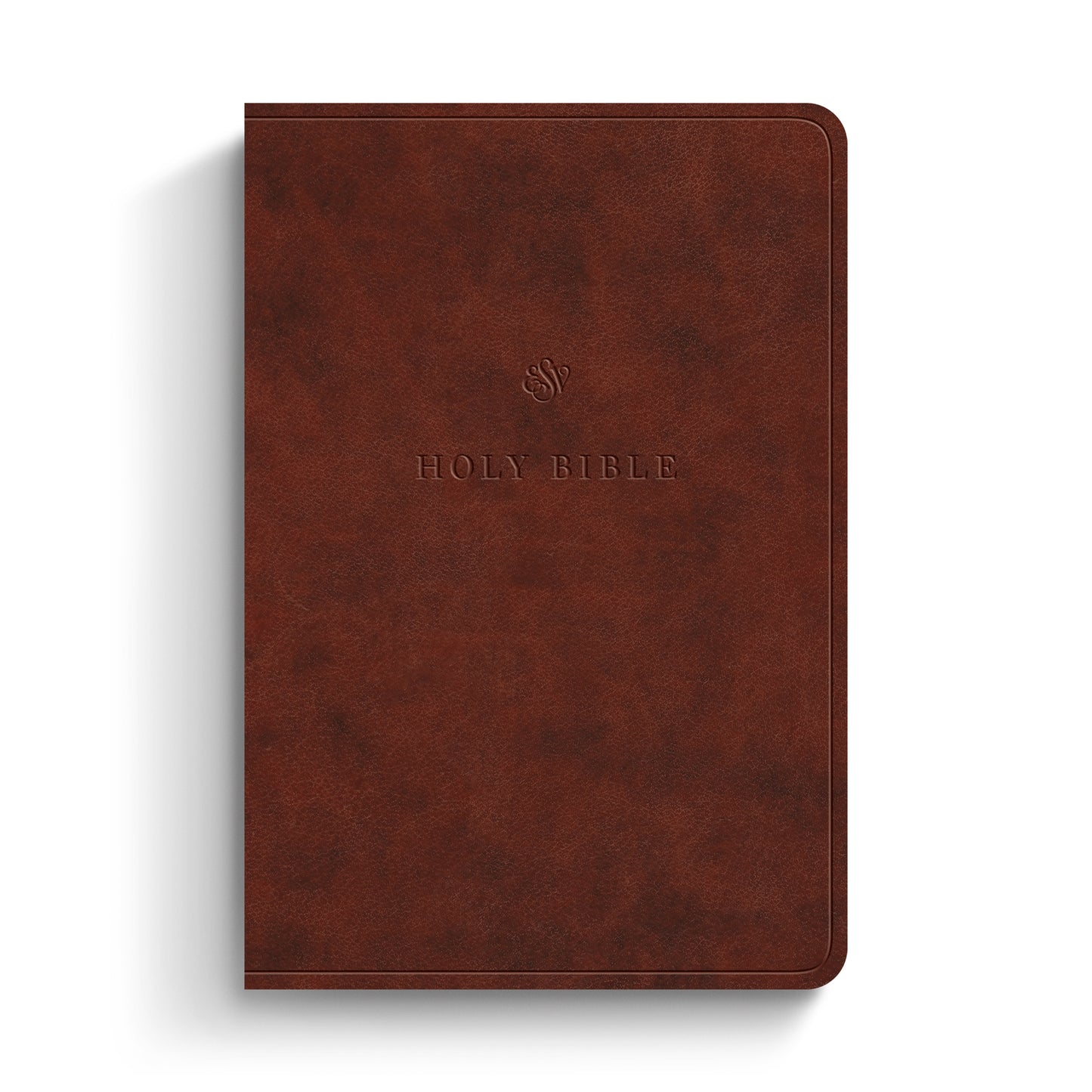 ESV Value Large Print Compact Bible (TruTone, Chestnut Brown) - The Christian Gift Company