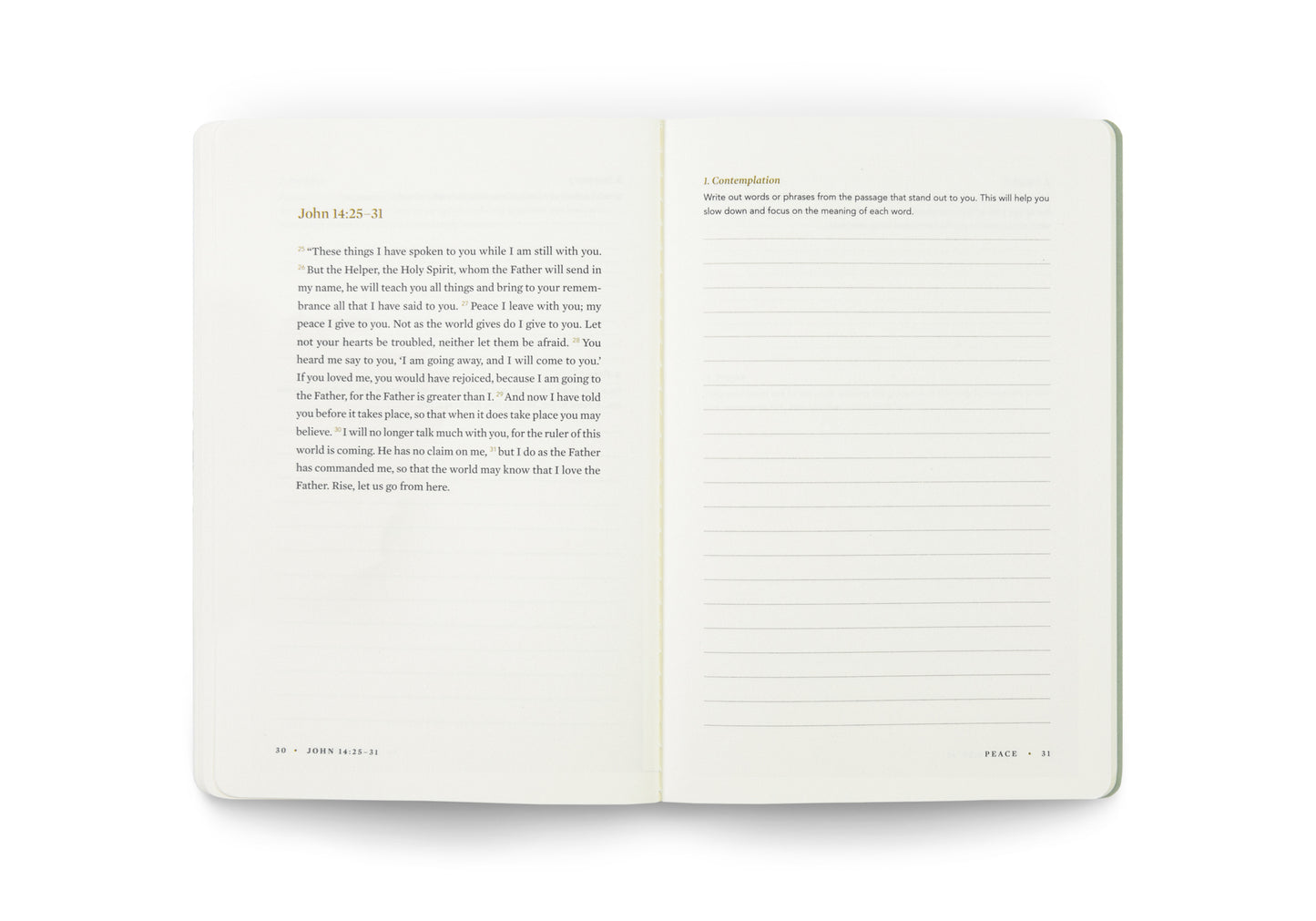 ESV Devotional Journal, Fruit of the Spirit: Peace - The Christian Gift Company