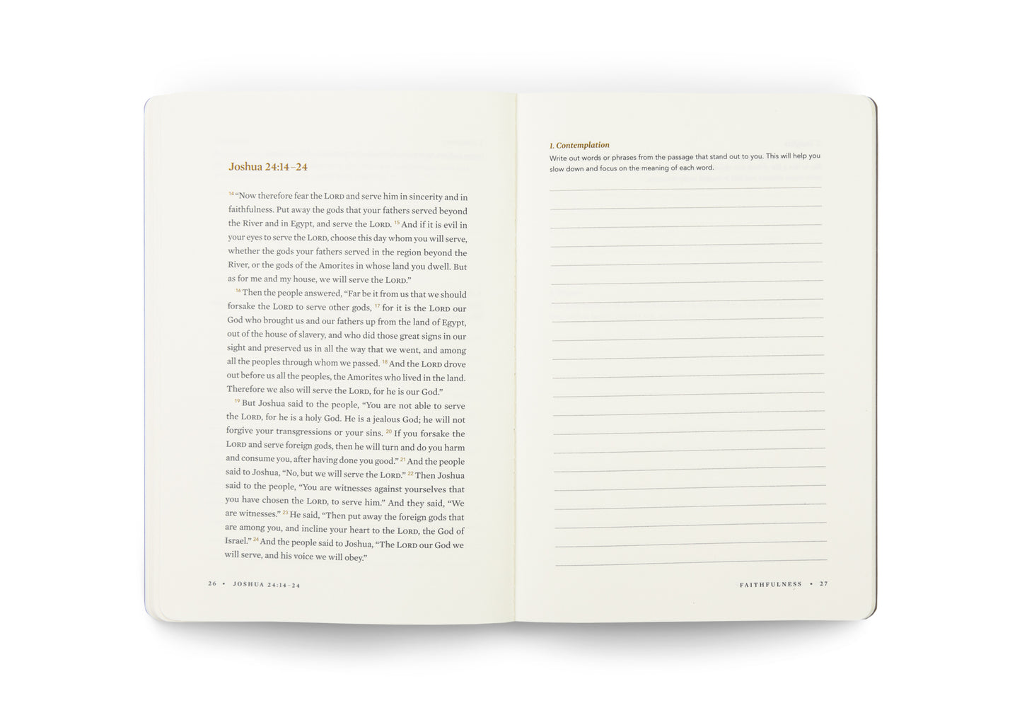 ESV Devotional Journal, Fruit of the Spirit: Faithfulness - The Christian Gift Company