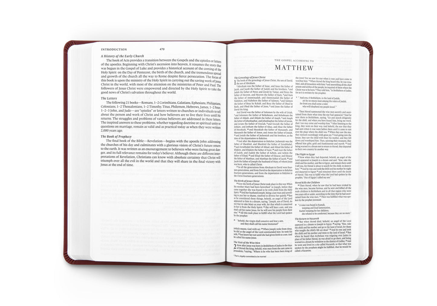 ESV Gift and Award Bible (TruTone, Burgundy) - The Christian Gift Company