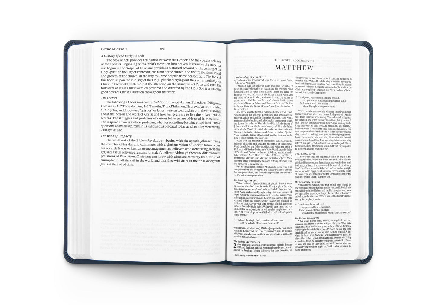 ESV Gift and Award Bible (TruTone, Blue) - The Christian Gift Company