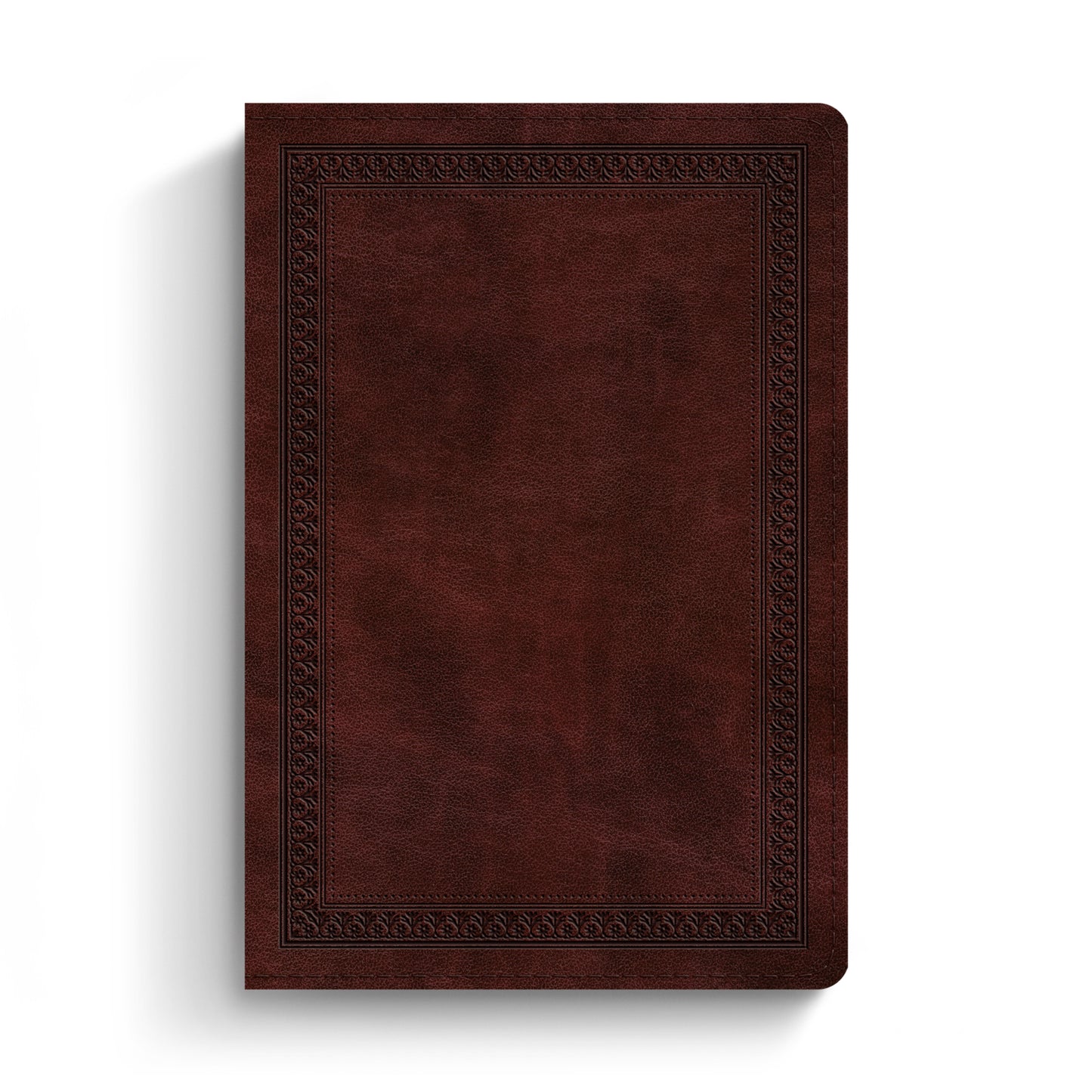 ESV Large Print Compact Bible, Red Letter - TruTone®, Mahogany - The Christian Gift Company