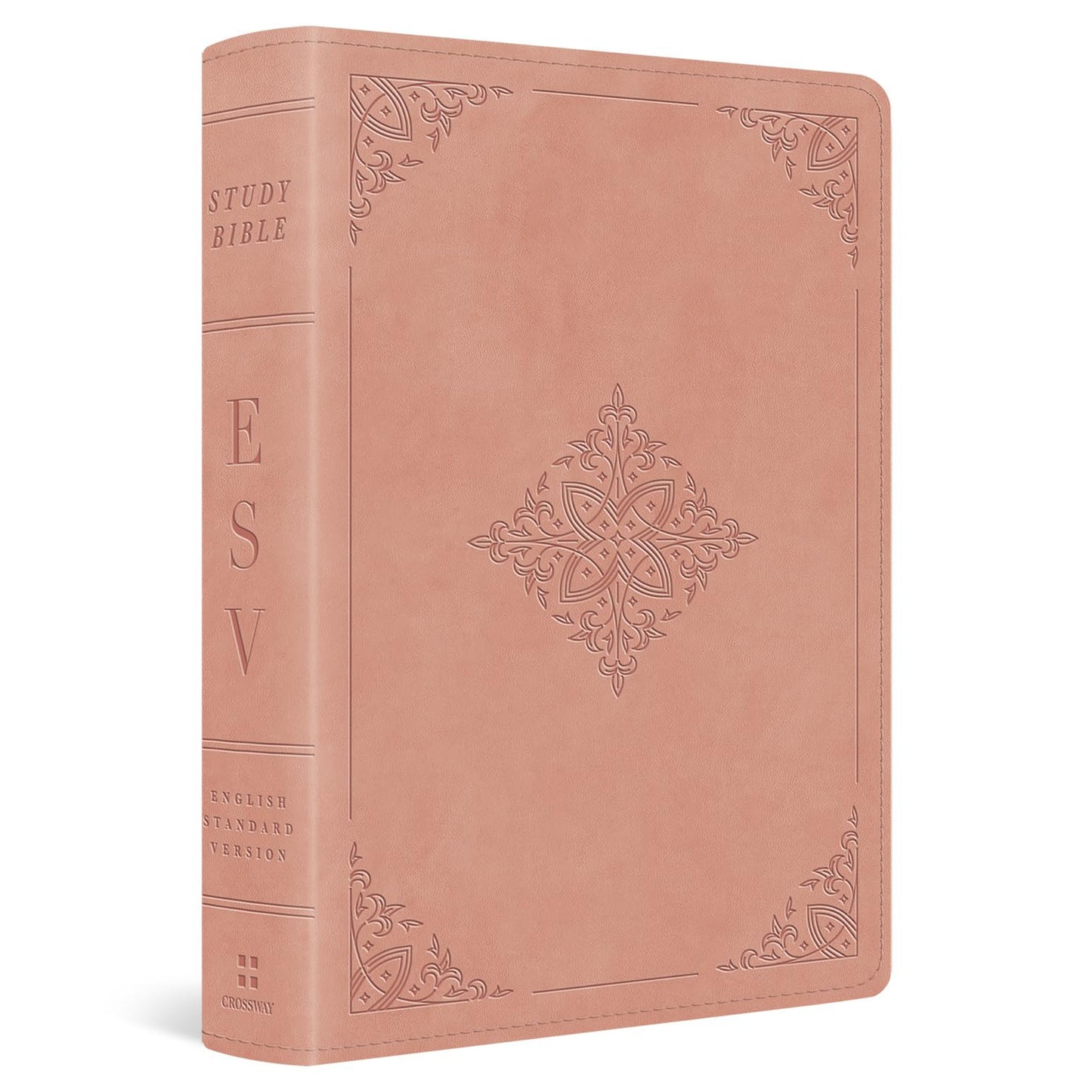 ESV Study Bible, Personal Size, TruTone®, Blush Rose - The Christian Gift Company