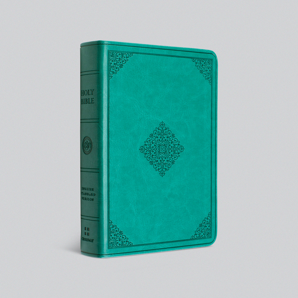 ESV Value Large Print Compact Bible, TruTone®, Teal - The Christian Gift Company