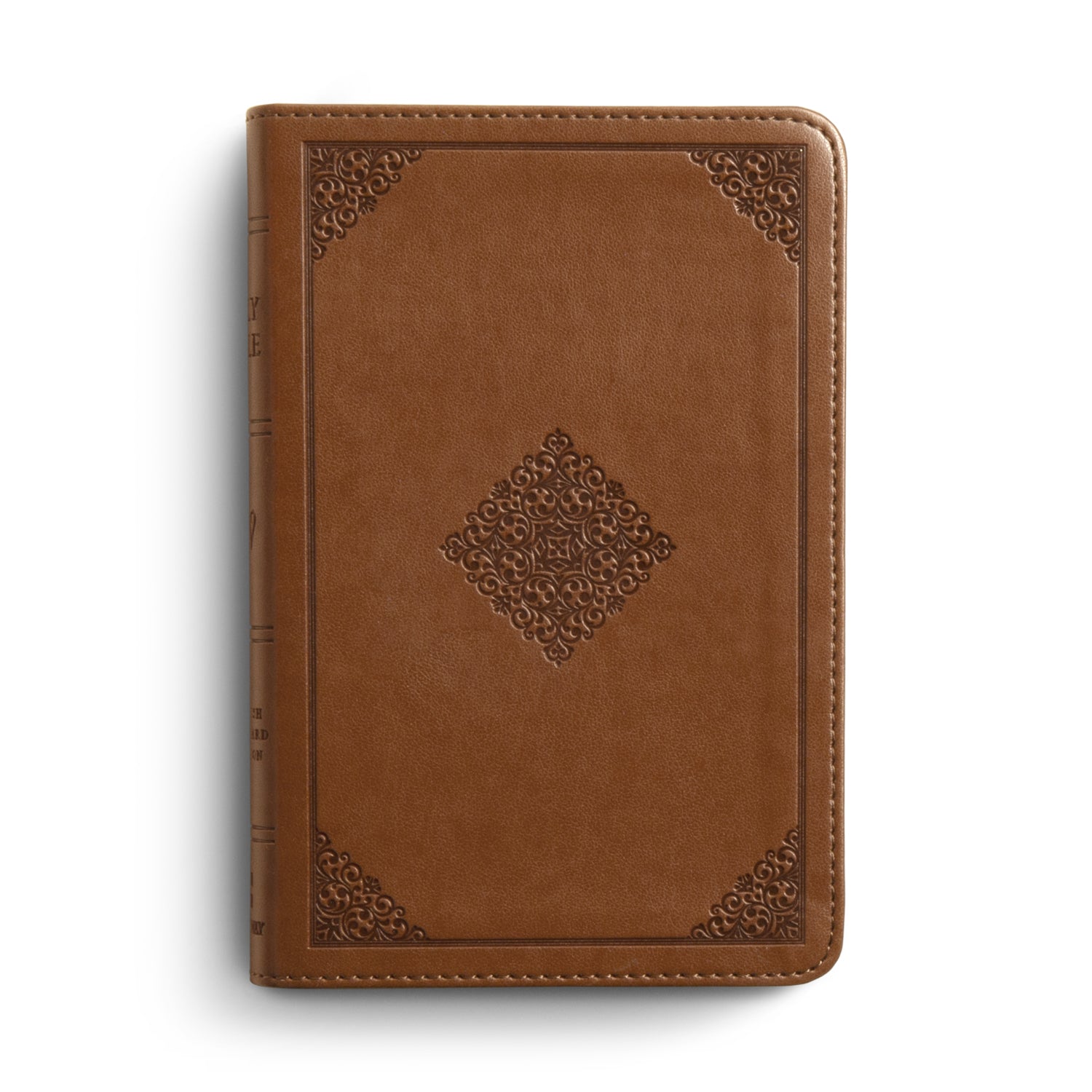 ESV Compact Bible, TruTone®, English Saddle - The Christian Gift Company