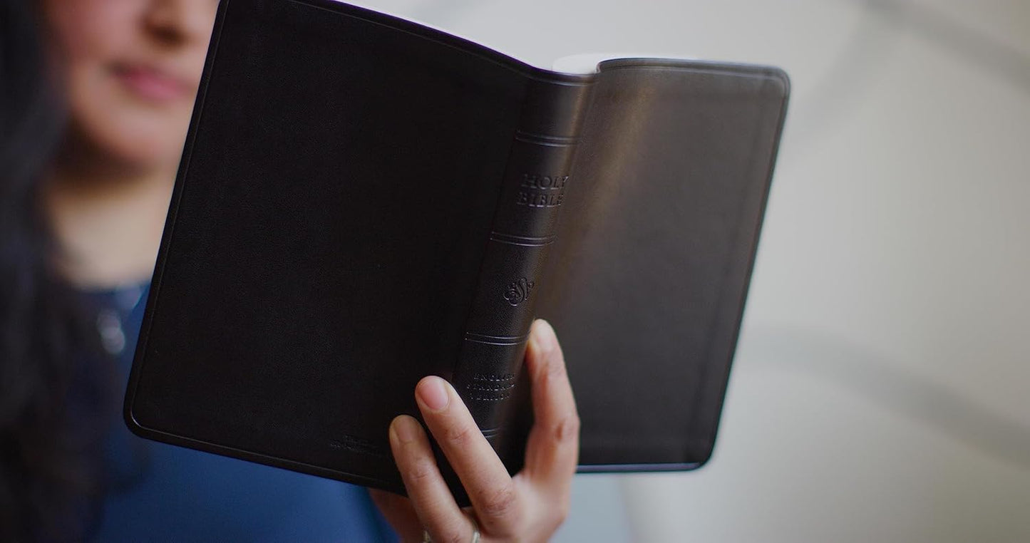 ESV Value Large Print Compact Bible, TruTone®, Black - The Christian Gift Company