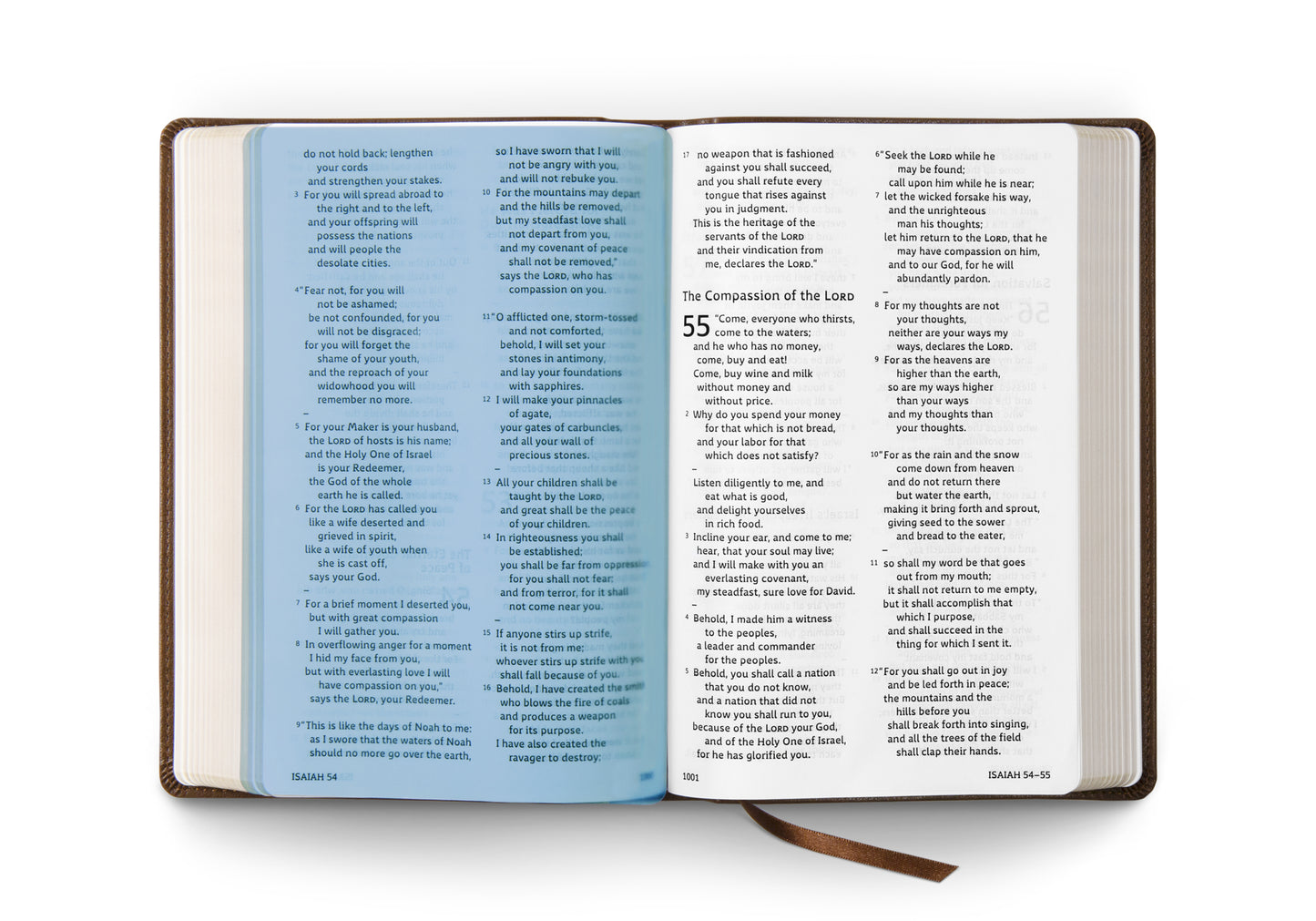 ESV Dyslexia-Friendly Edition, TruTone®, Brown - The Christian Gift Company