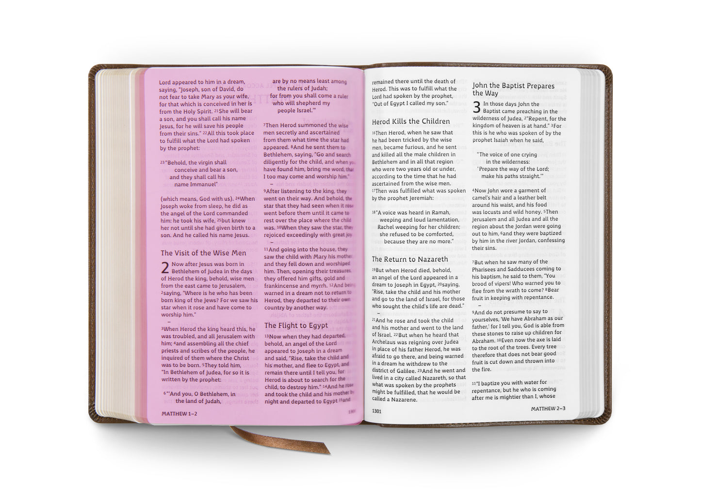 ESV Dyslexia-Friendly Edition, TruTone®, Brown - The Christian Gift Company