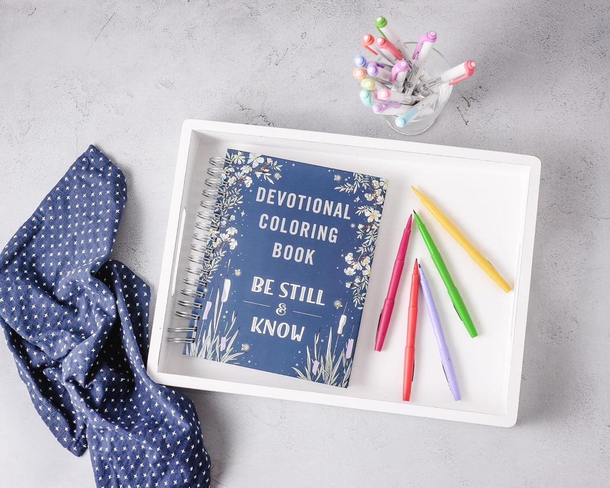 Be Still & Know: Devotional Coloring Book