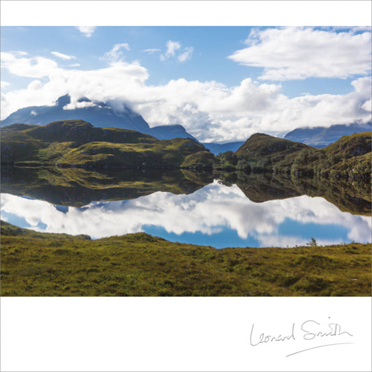 Blank Card - Loch Buine Moire - The Christian Gift Company