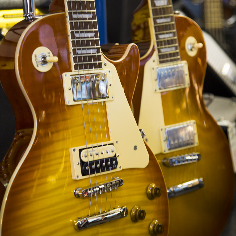 Blank Card: Classic Guitars - The Christian Gift Company