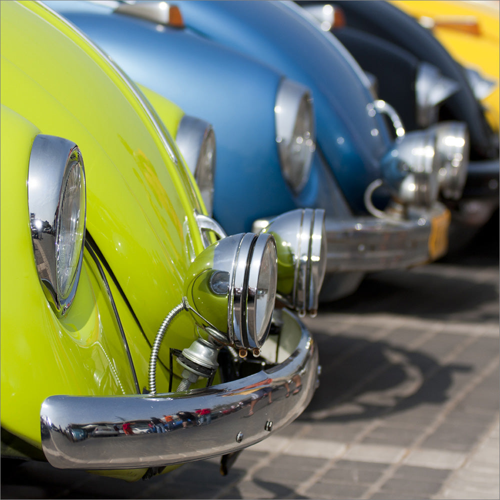 Blank Card: Row of Cars - The Christian Gift Company
