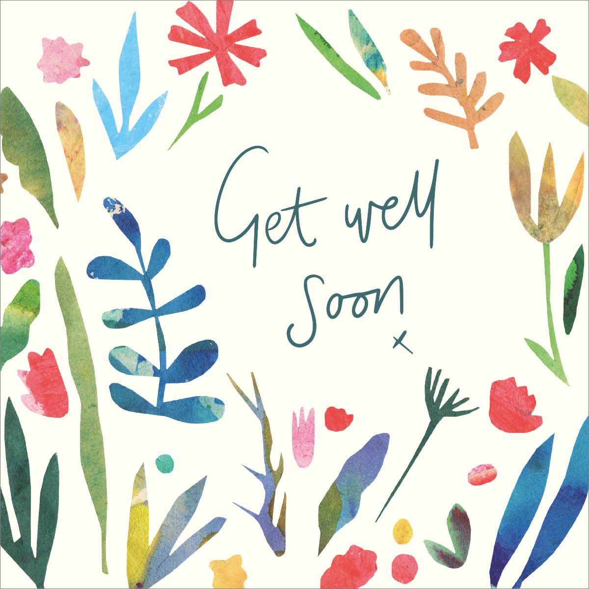 Get Well Card - Flower Patch - The Christian Gift Company