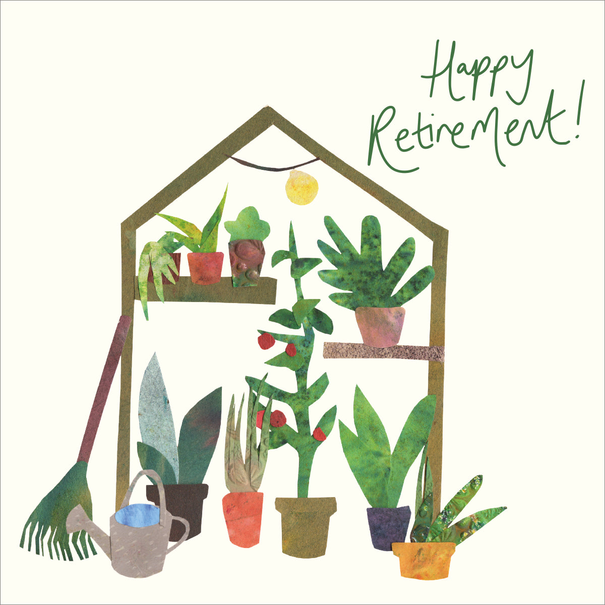 Retirement Card - Greenhouse - The Christian Gift Company