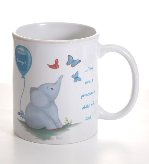 Ceramic Mug - Elephant: You are a precious child of God - The Christian Gift Company