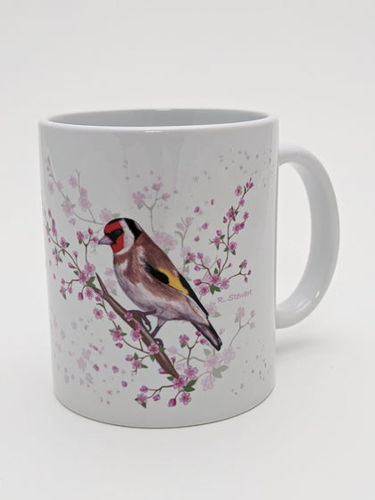 Ceramic Mug - Goldfinch: Psalm 139:14 - The Christian Gift Company