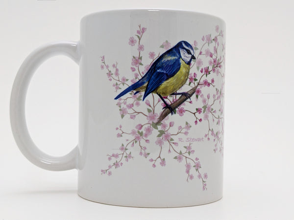 Ceramic Mug - Blue Tit: Zephaniah 3:17 - The Christian Gift Company
