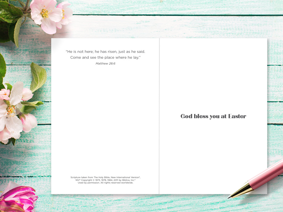 Compassion Charity Easter Cards - Risen (pack of 5) - The Christian Gift Company
