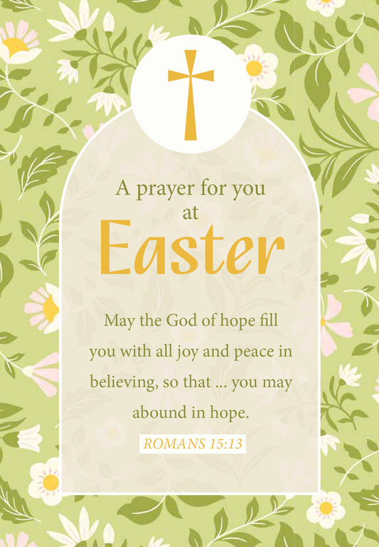 Compassion Charity Easter Cards - A Prayer For You At Easter (pack of 5) - The Christian Gift Company