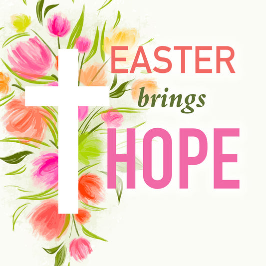 Mini Easter Cards - Easter Brings Hope (pack of 5) - The Christian Gift Company