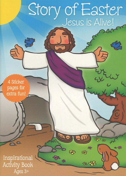 89412 Easter: Jesus is alive Activity Bk - The Christian Gift Company