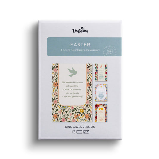 Easter - Sunrise of God's Grace - 12 Boxed Cards (KJV) - The Christian Gift Company
