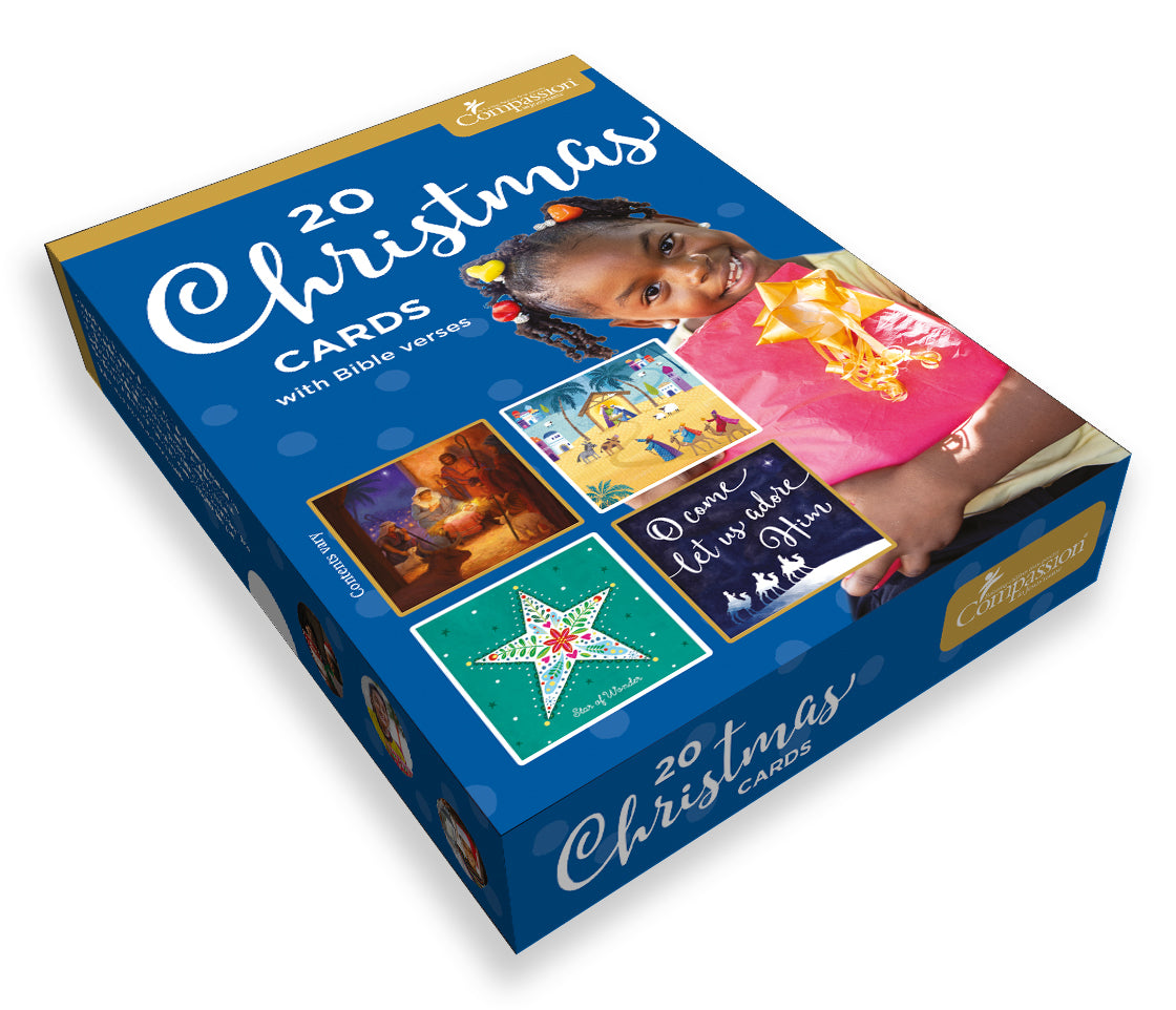 Compassion Christmas Card Boxed Assortment (20 cards) - The Christian Gift Company