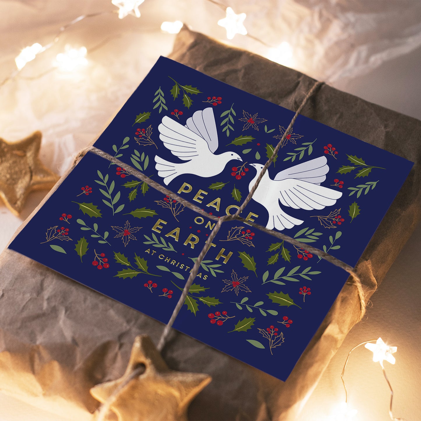 Compassion Christmas Card: Peace Doves (pack of 10) - The Christian Gift Company