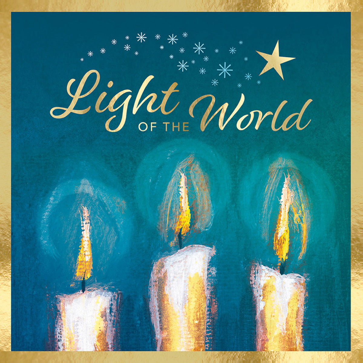Compassion Christmas Card: Light Of The World (pack of 10) - The Christian Gift Company