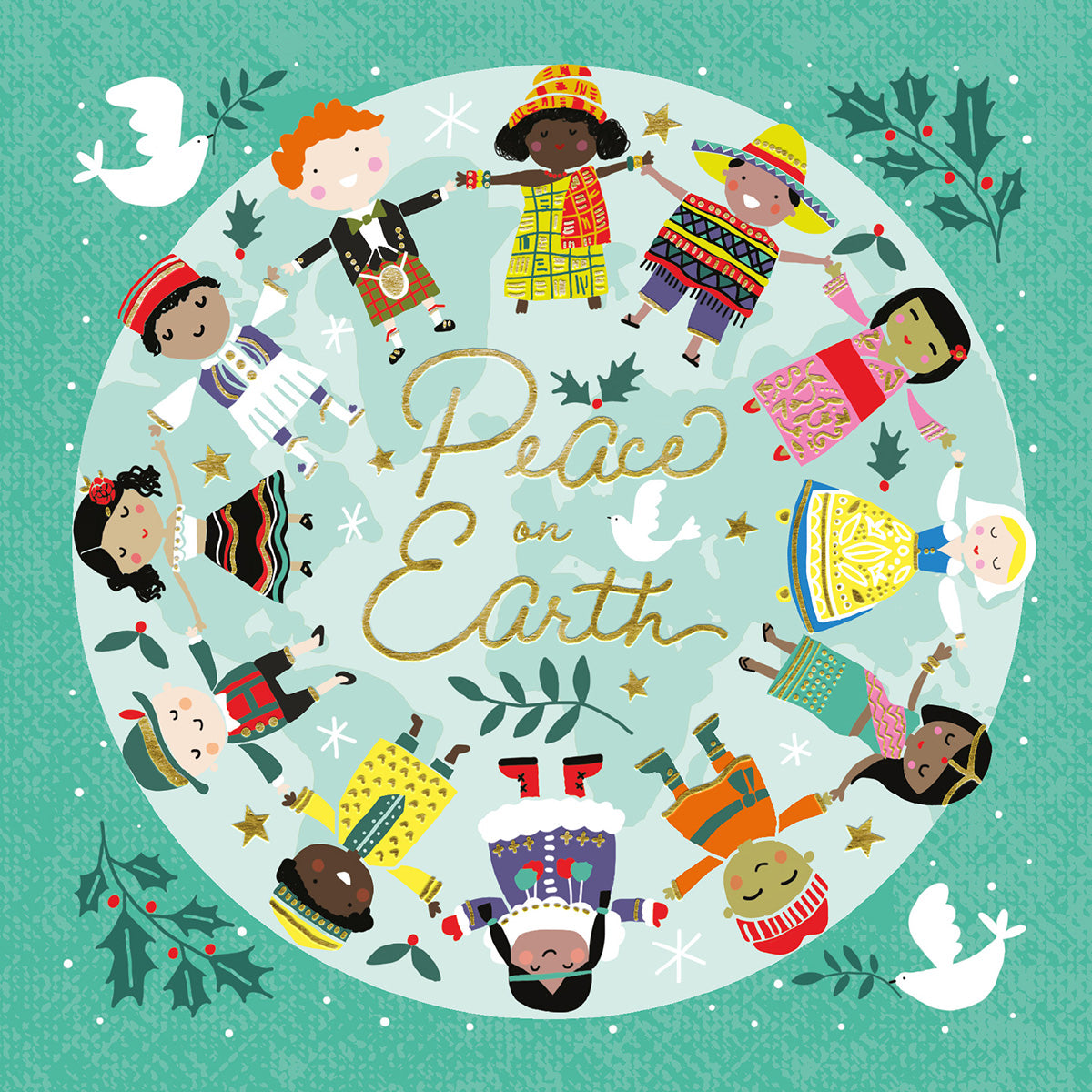 Compassion Christmas Card: Children (pack of 10) - The Christian Gift Company