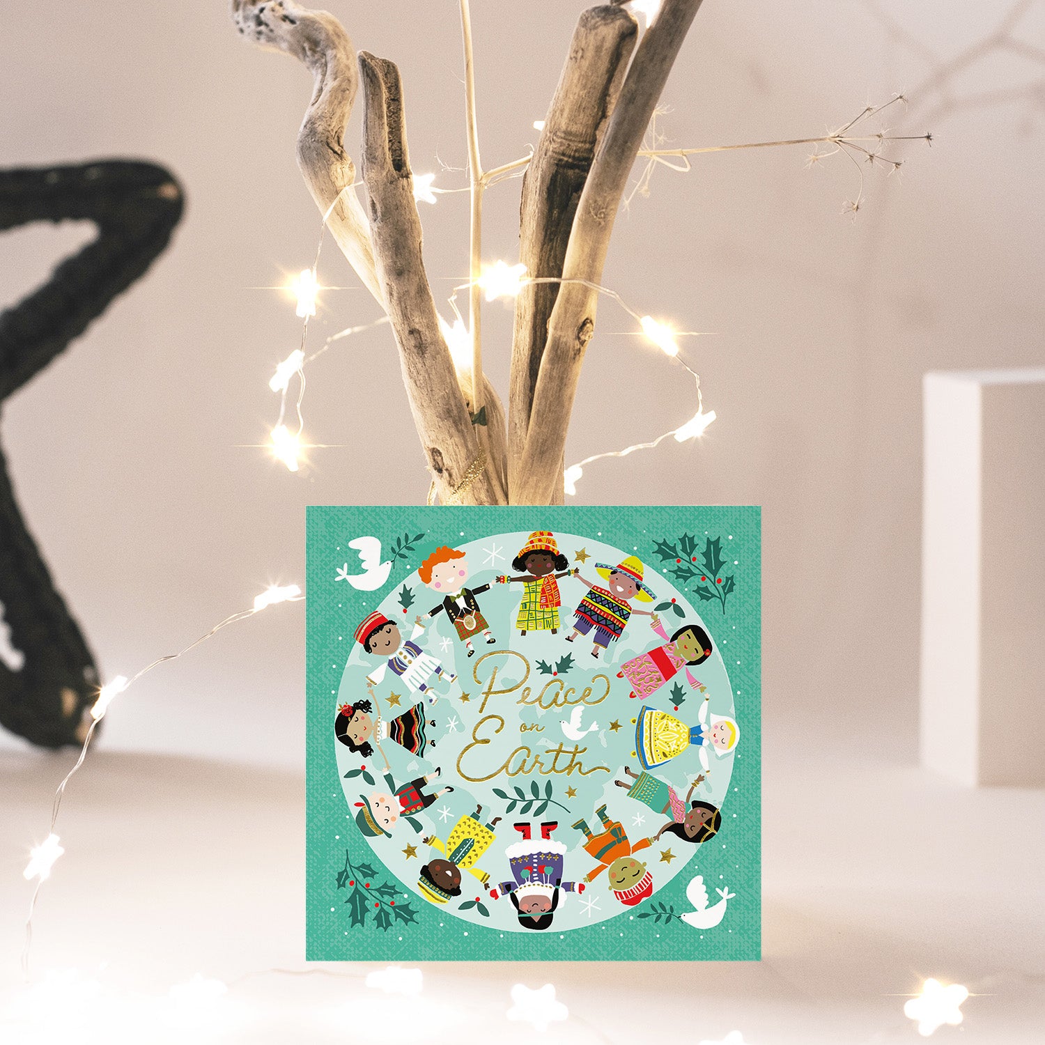 Compassion Christmas Card: Children (pack of 10) - The Christian Gift Company