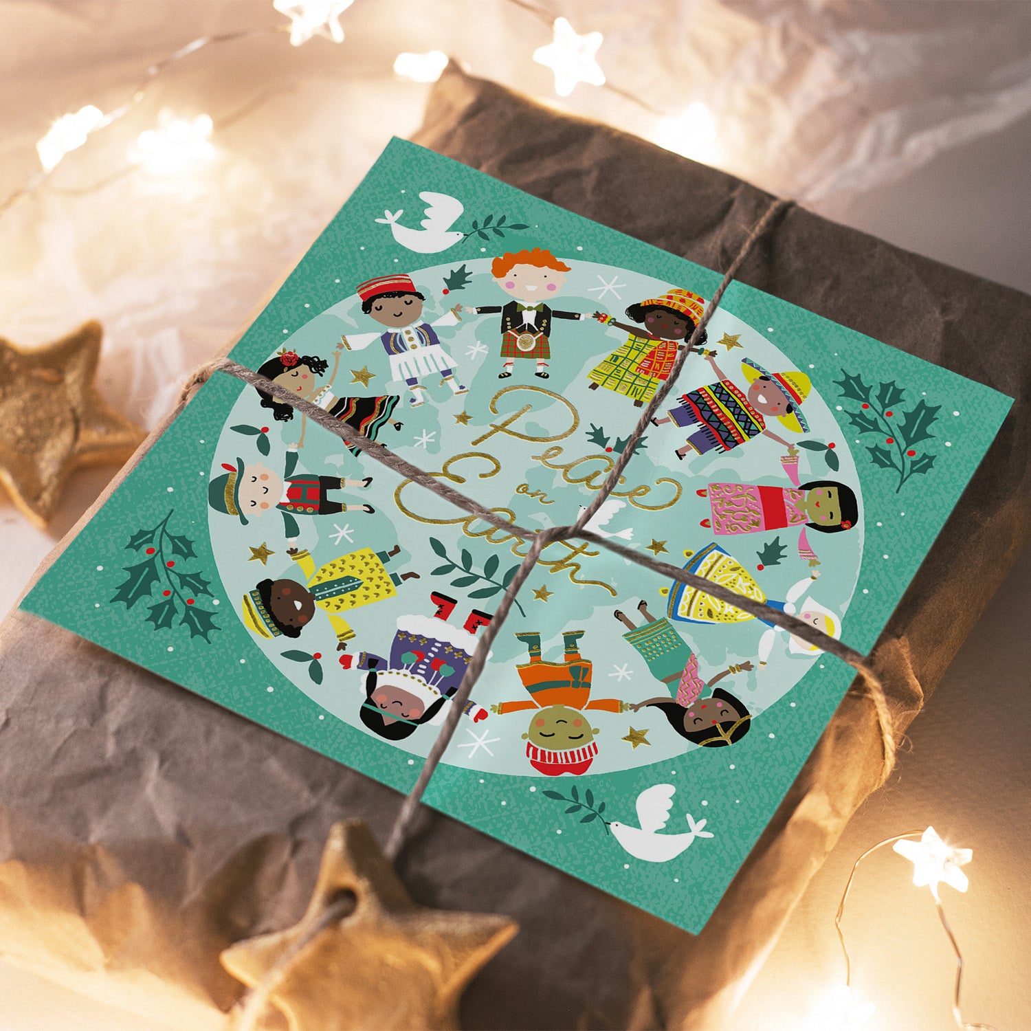 Compassion Christmas Card: Children (pack of 10) - The Christian Gift Company