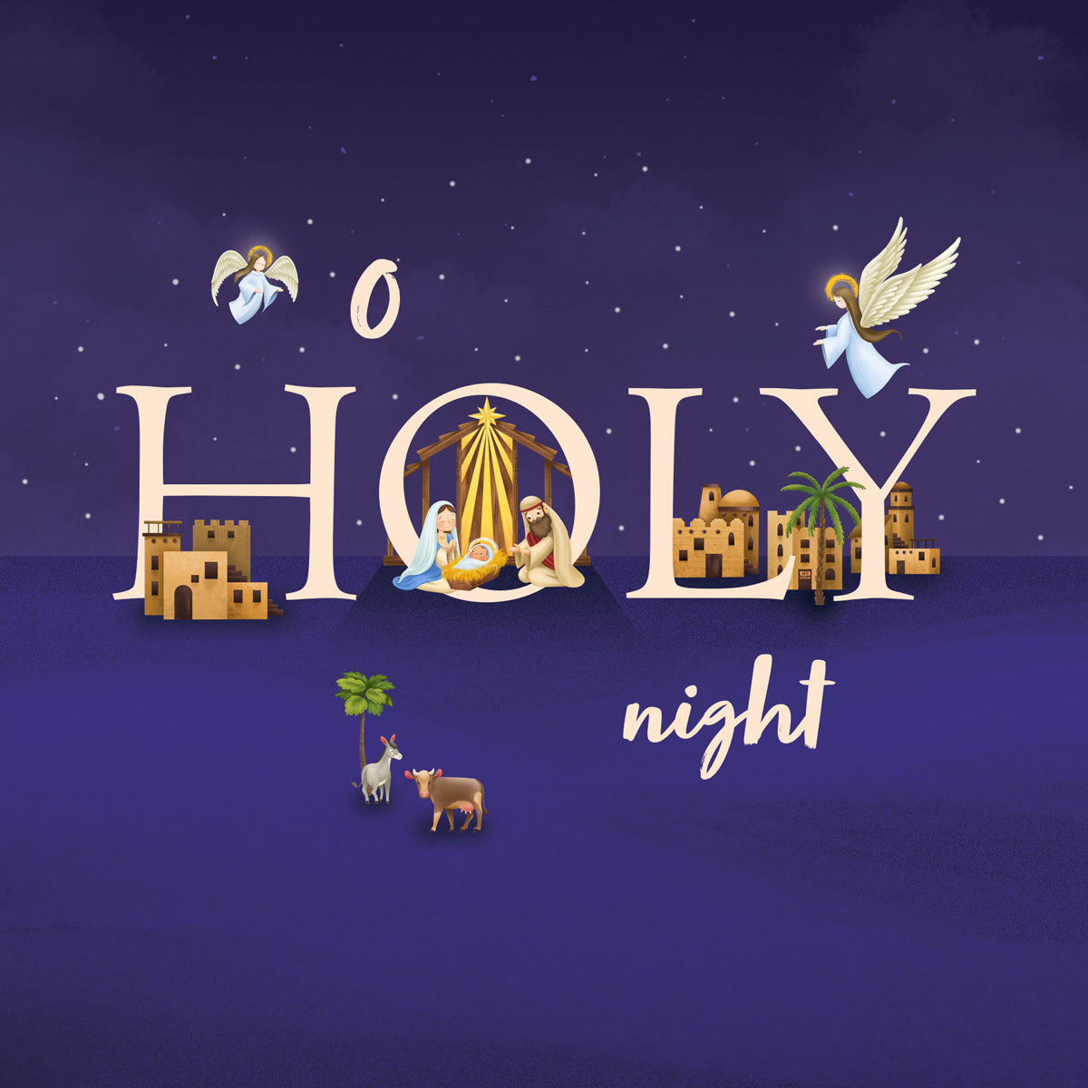 Compassion Christmas Card: O Holy Night (pack of 10) - The Christian Gift Company