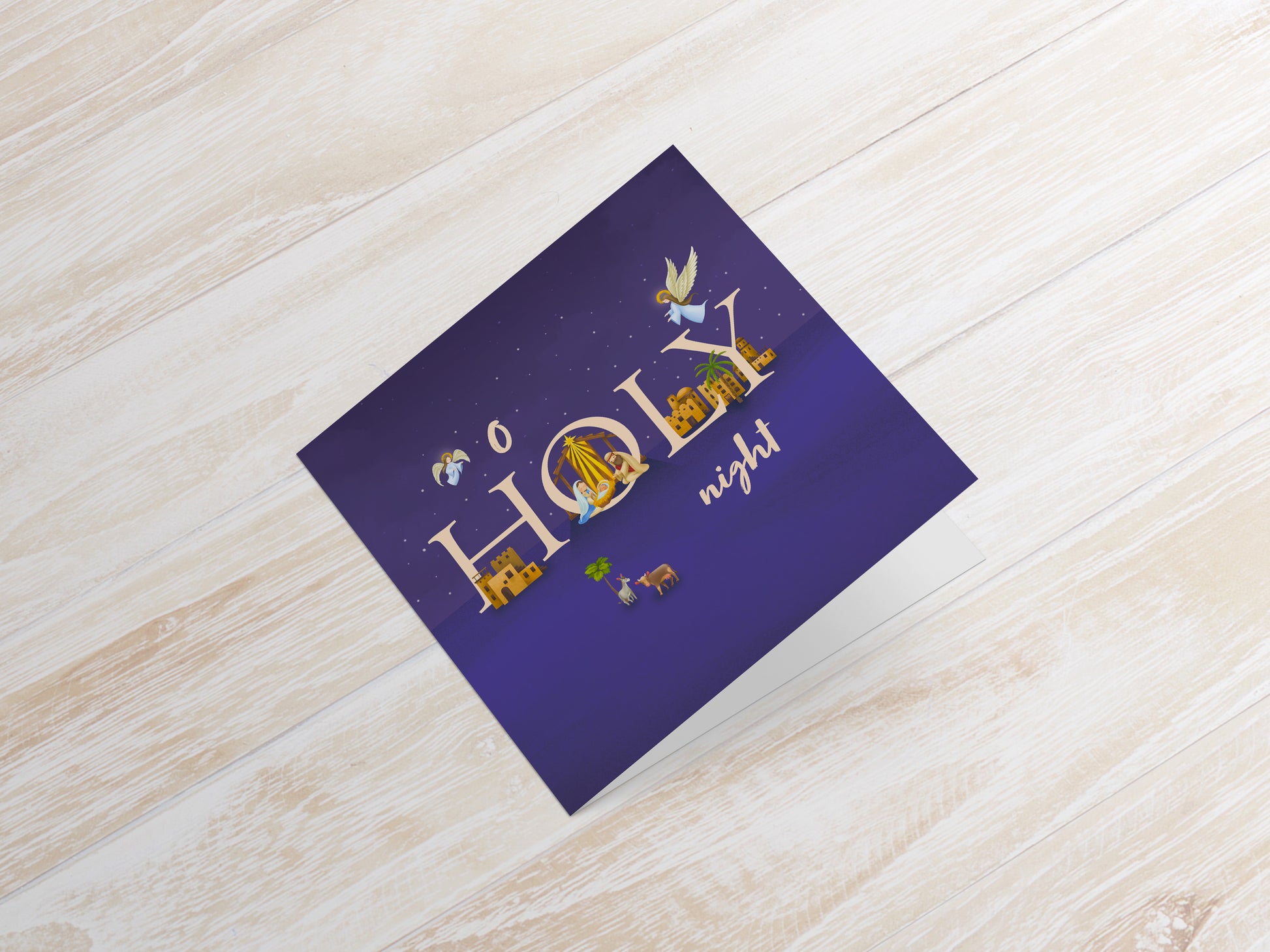 Compassion Christmas Card: O Holy Night (pack of 10) - The Christian Gift Company