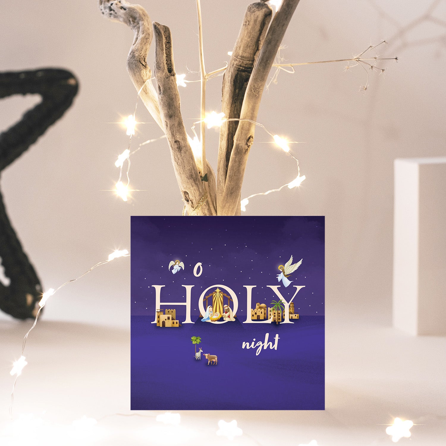 Compassion Christmas Card: O Holy Night (pack of 10) - The Christian Gift Company