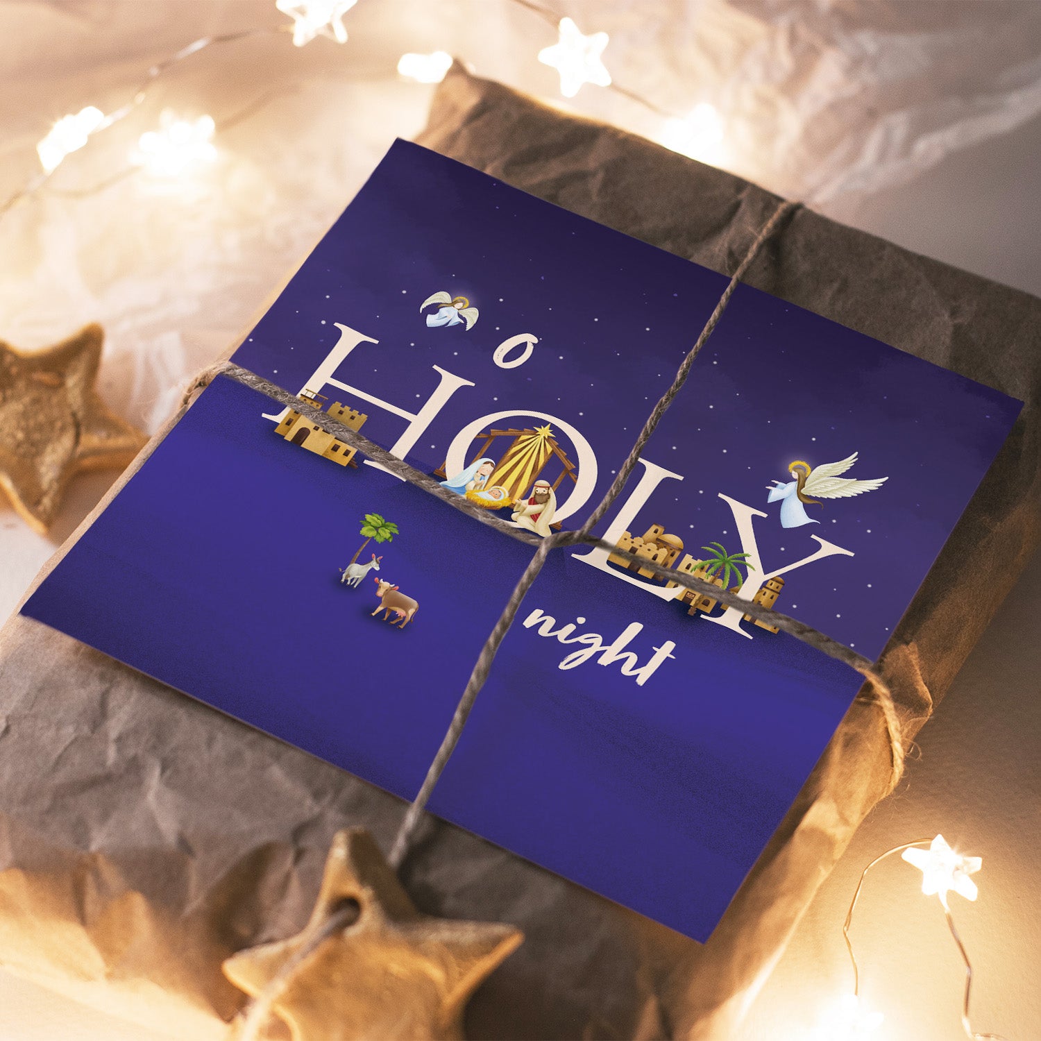 Compassion Christmas Card: O Holy Night (pack of 10) - The Christian Gift Company