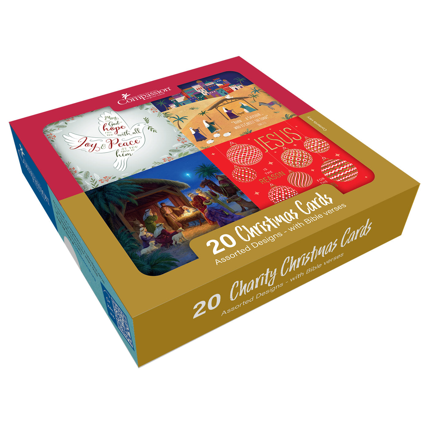 Compassion Christmas Card Boxed Assortment (20 cards) - The Christian Gift Company