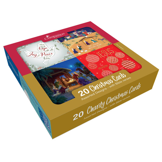 Compassion Christmas Card Boxed Assortment (20 cards) - The Christian Gift Company